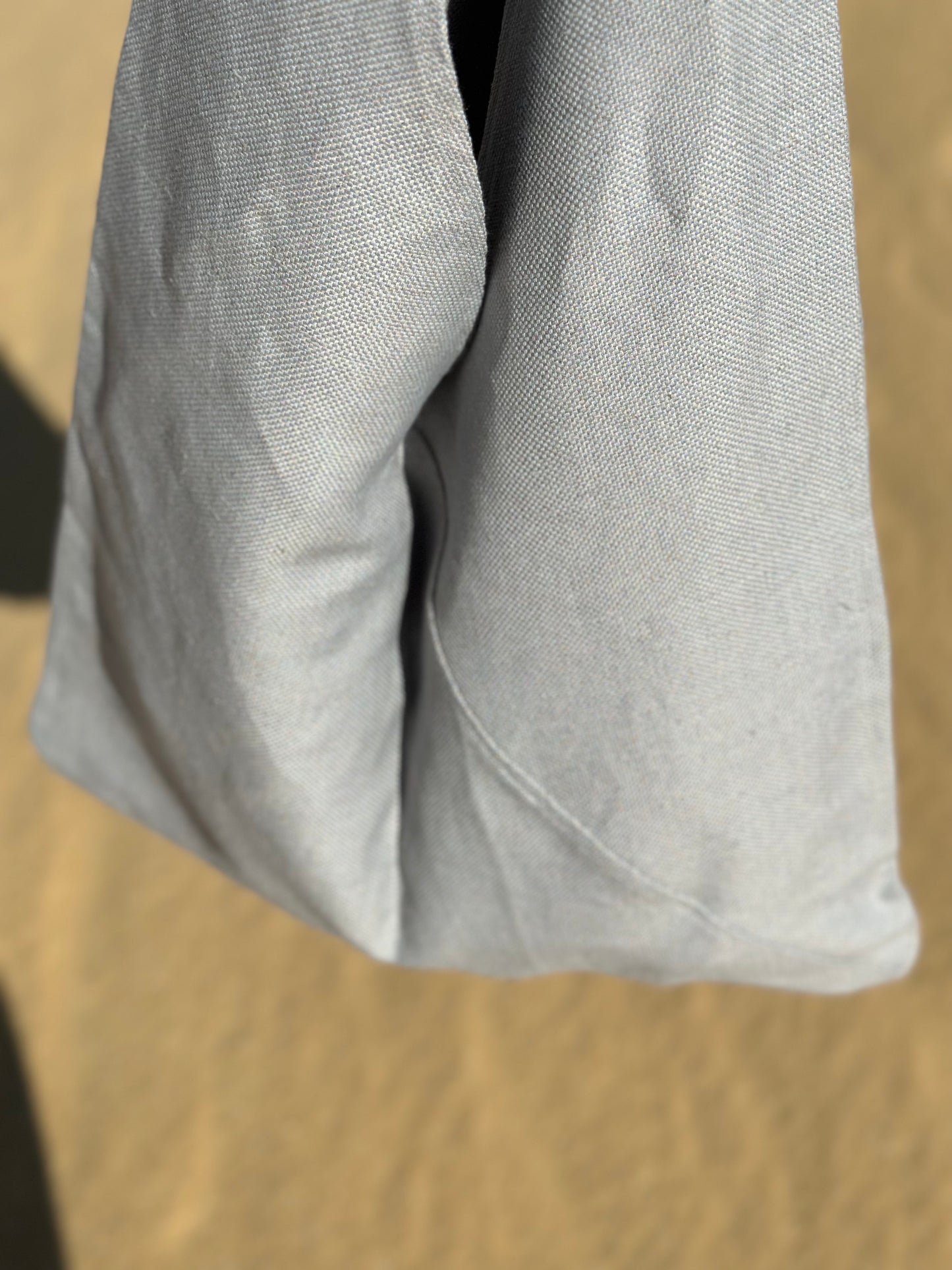 Saturday linen lunch bag