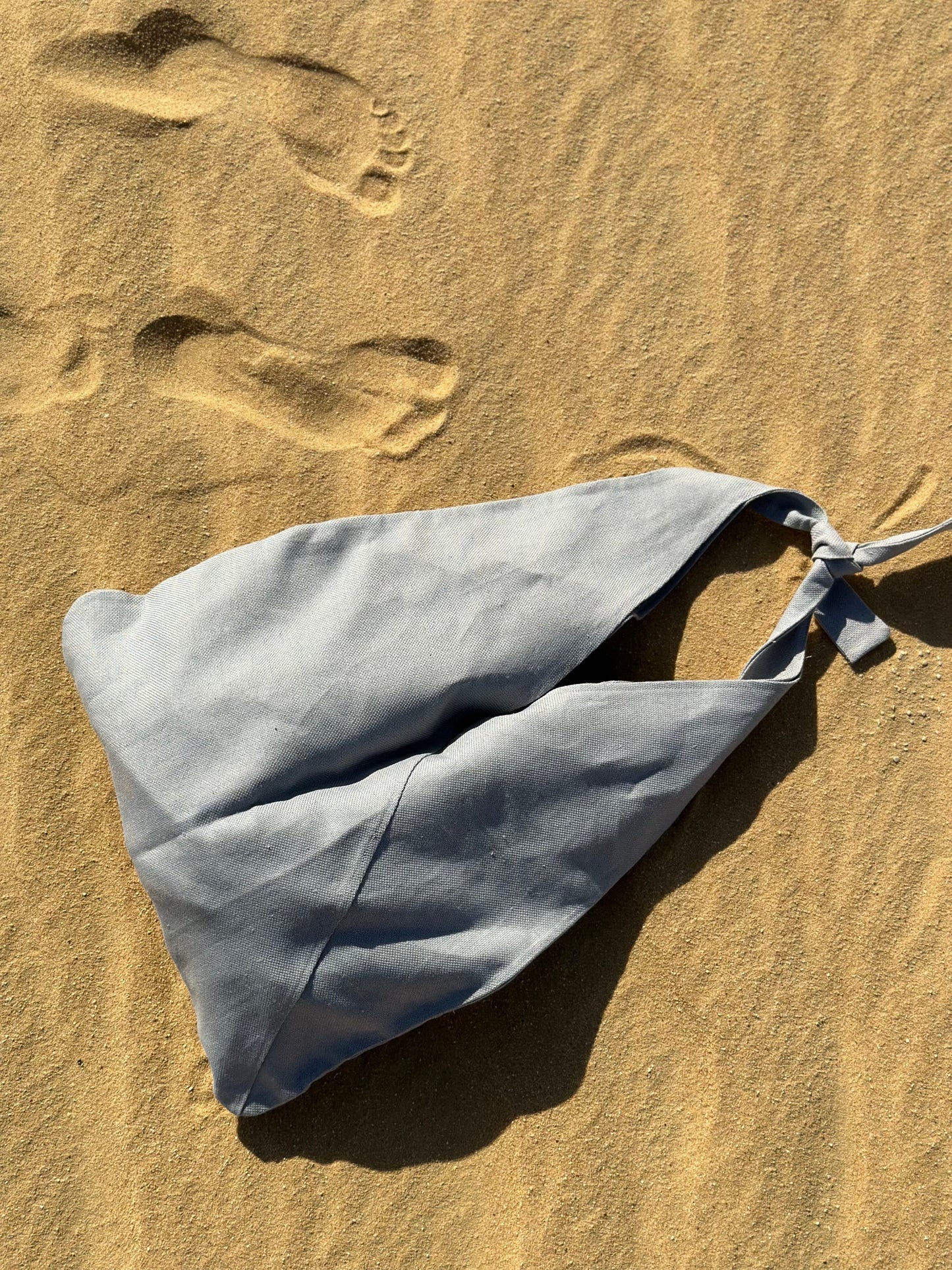 Saturday linen lunch bag