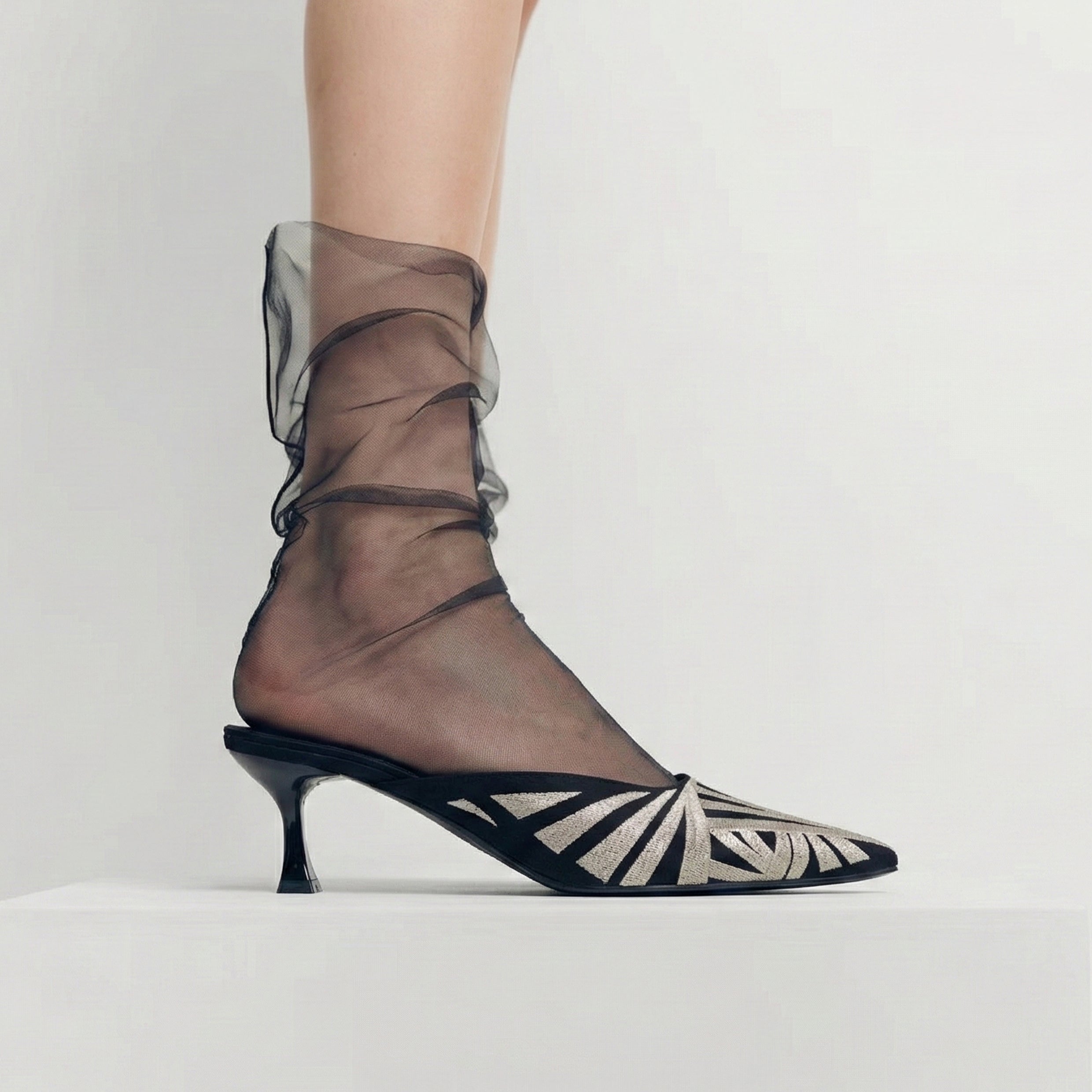 RAMADAN SPECIAL EDITION Heels - Palazzo Midnight