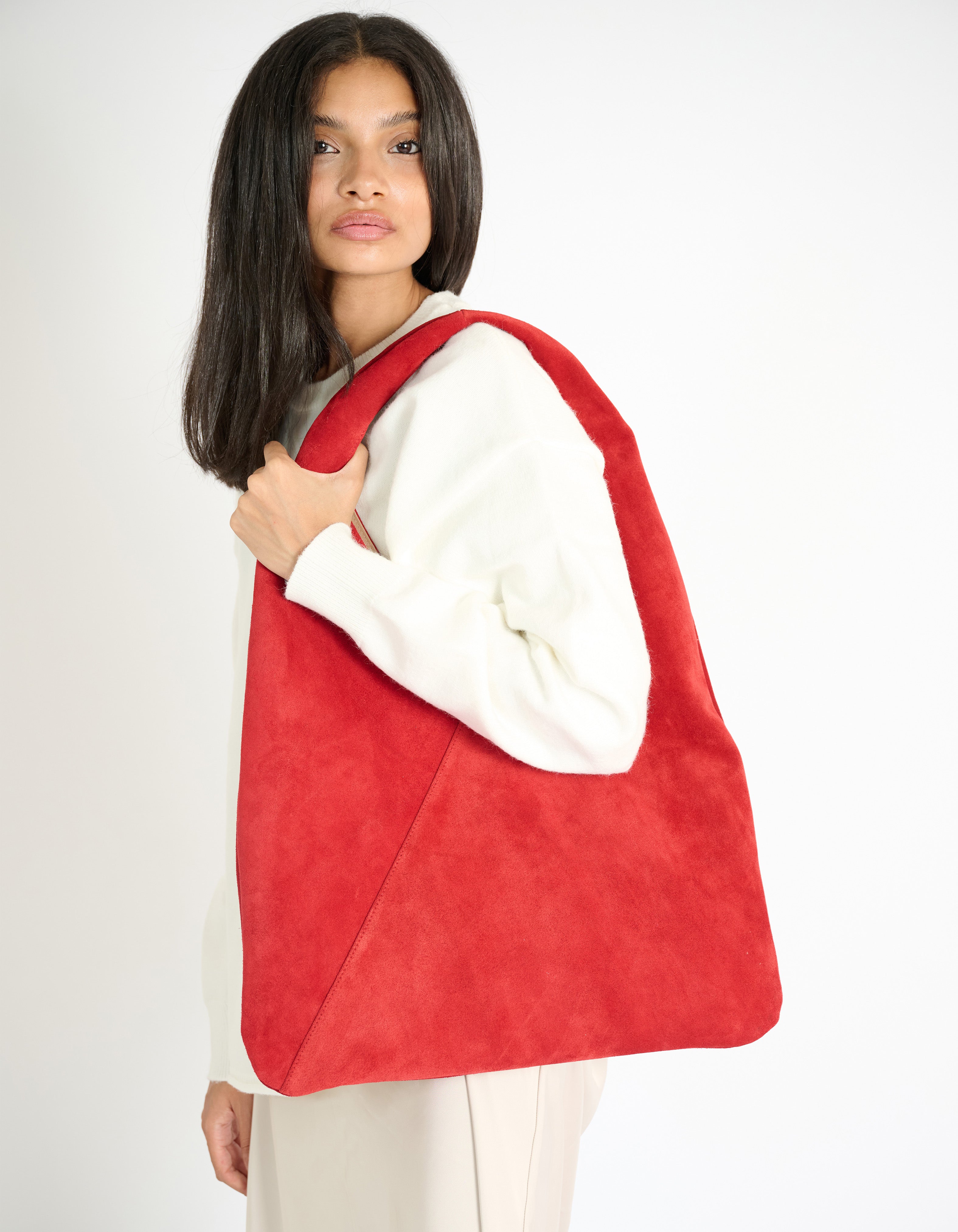 Red Flower - Lunch Bag