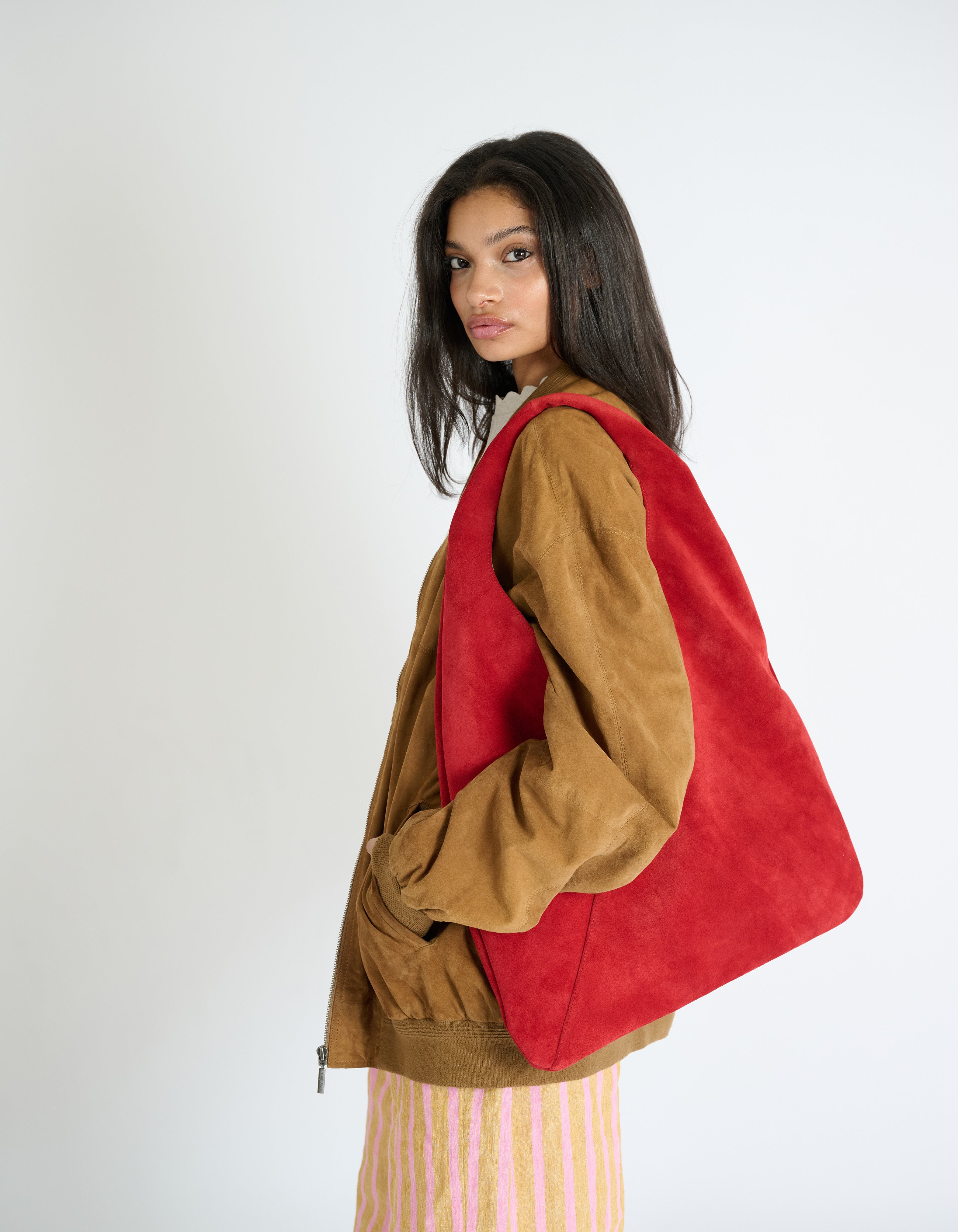 Red Flower - Lunch Bag