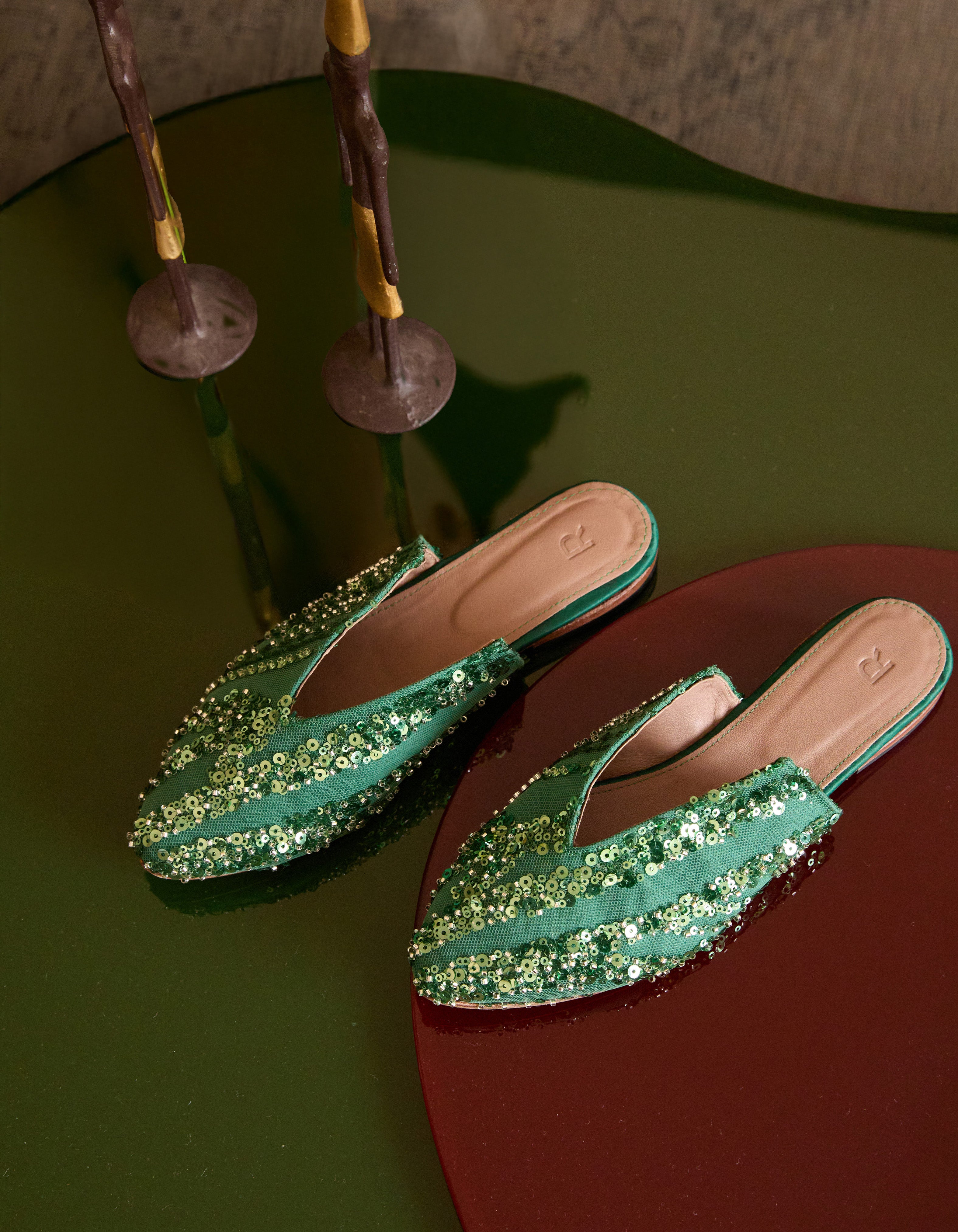 Green Bling - EXCLUSIVE FOR LEVEL SHOES