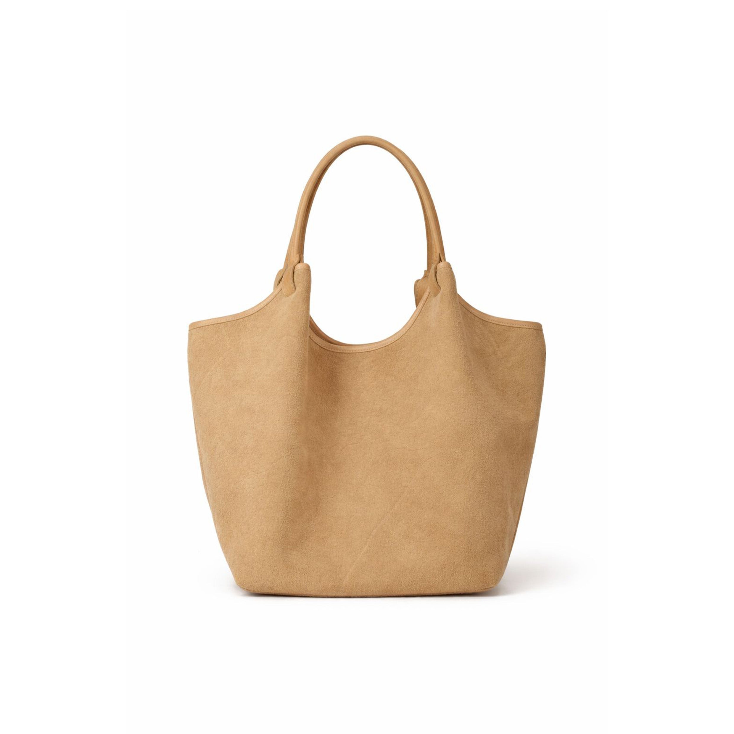 Sahra Tote – Sand Suede