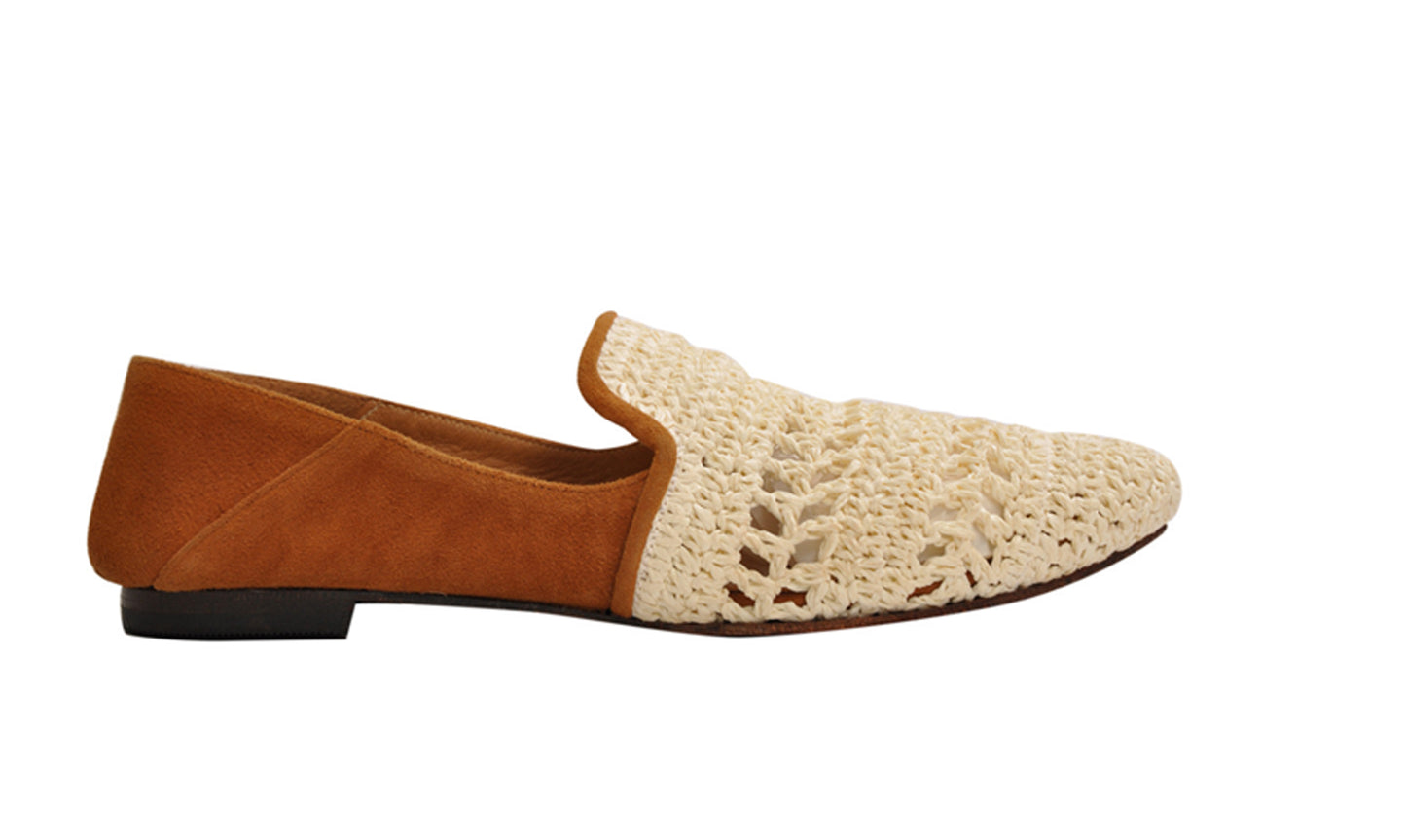 Raffia slip on & off